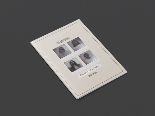 "FALLING OUT OF VIEW" LYRIC BOOK [PRE ORDER]