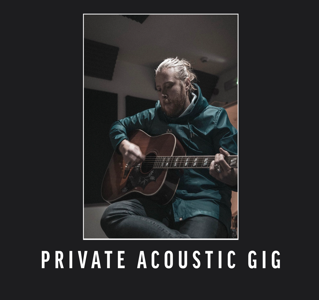 PRIVATE ACOUSTIC GIG [CROWDFUND ITEM]