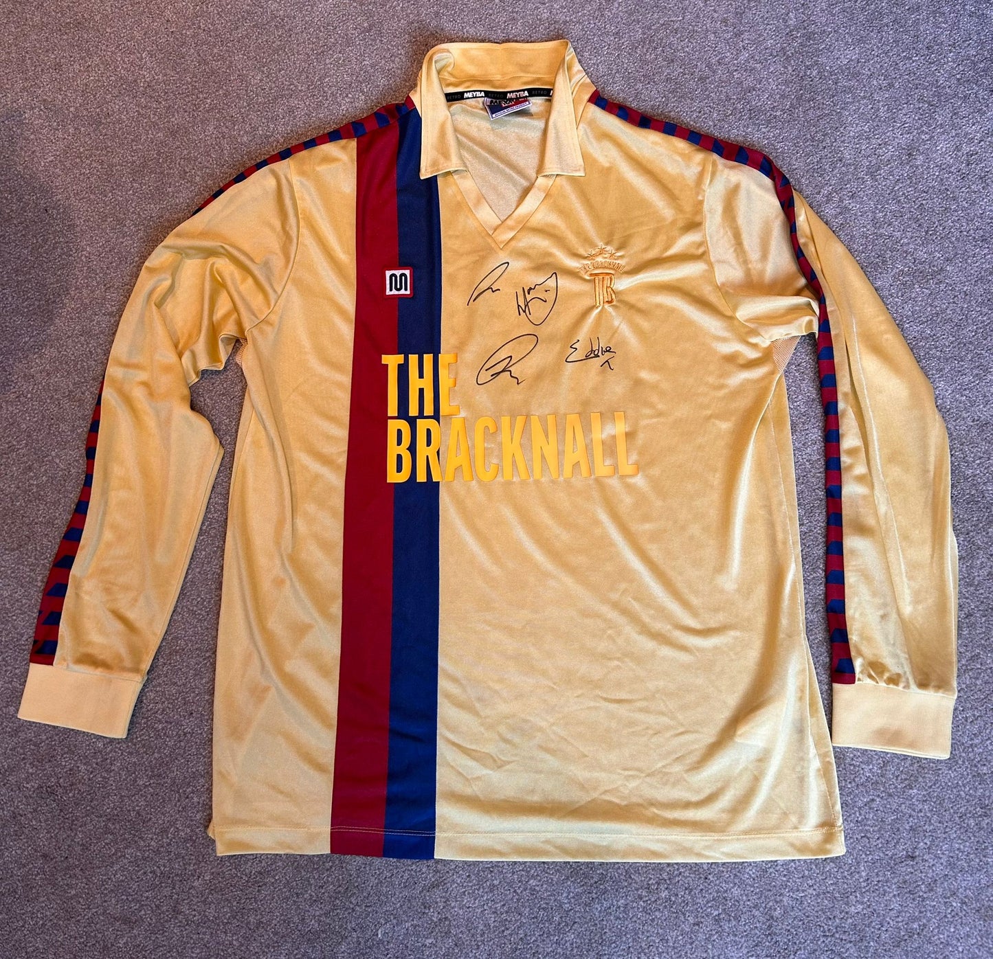 Jack’s Personal THE BRACKNALL X MEYBA Football Shirt [1 of 1] [Raffle Item]