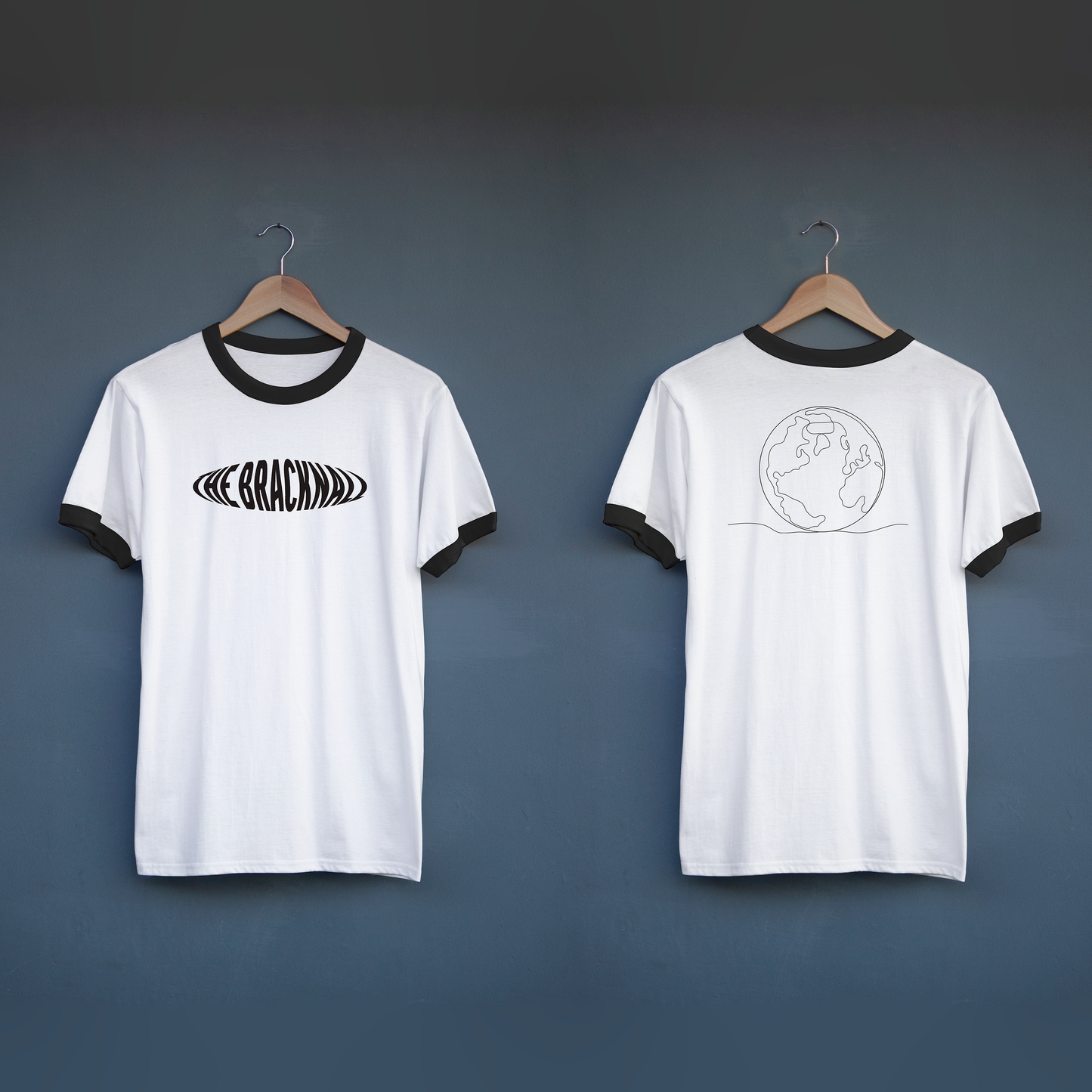 'THE BRACKNALL' LOGO RINGER T-SHIRT