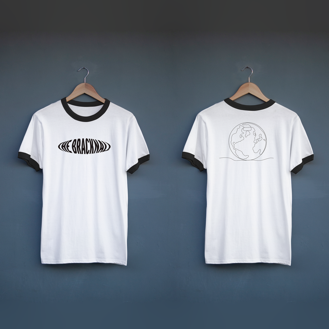 'THE BRACKNALL' LOGO RINGER T-SHIRT